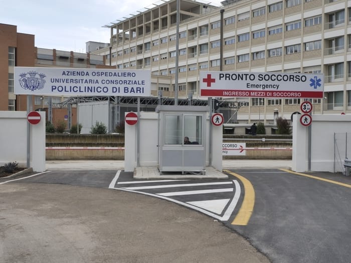 pronto soccorso Policlinico di Bari