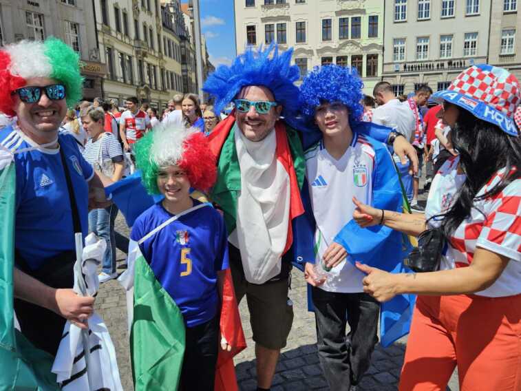 tifosi italiani e croati