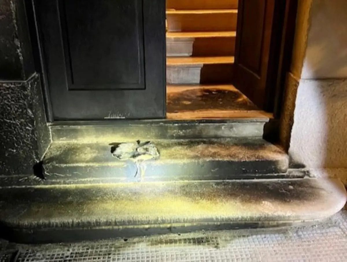 incendio portone ventola