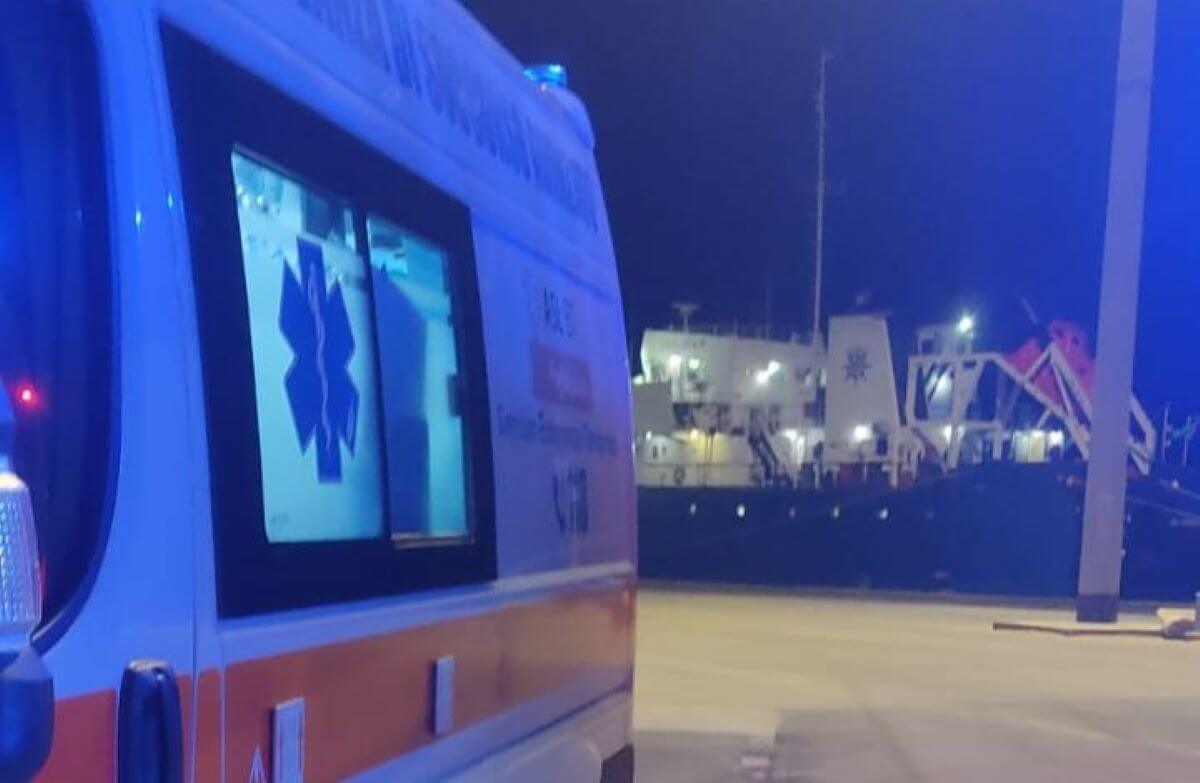 ambulanza porto barletta