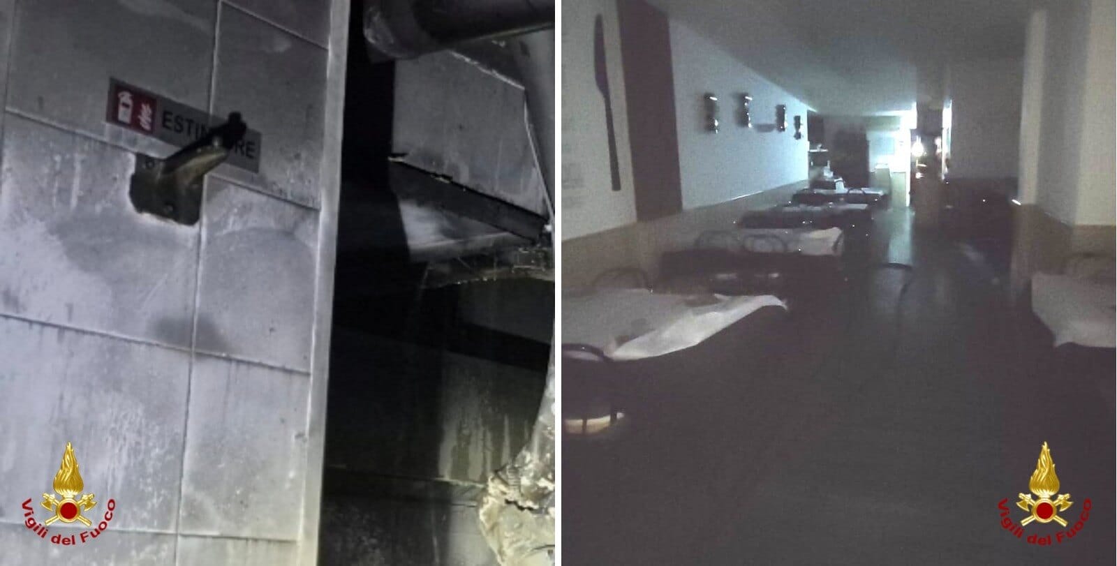 incendio ristorante bari