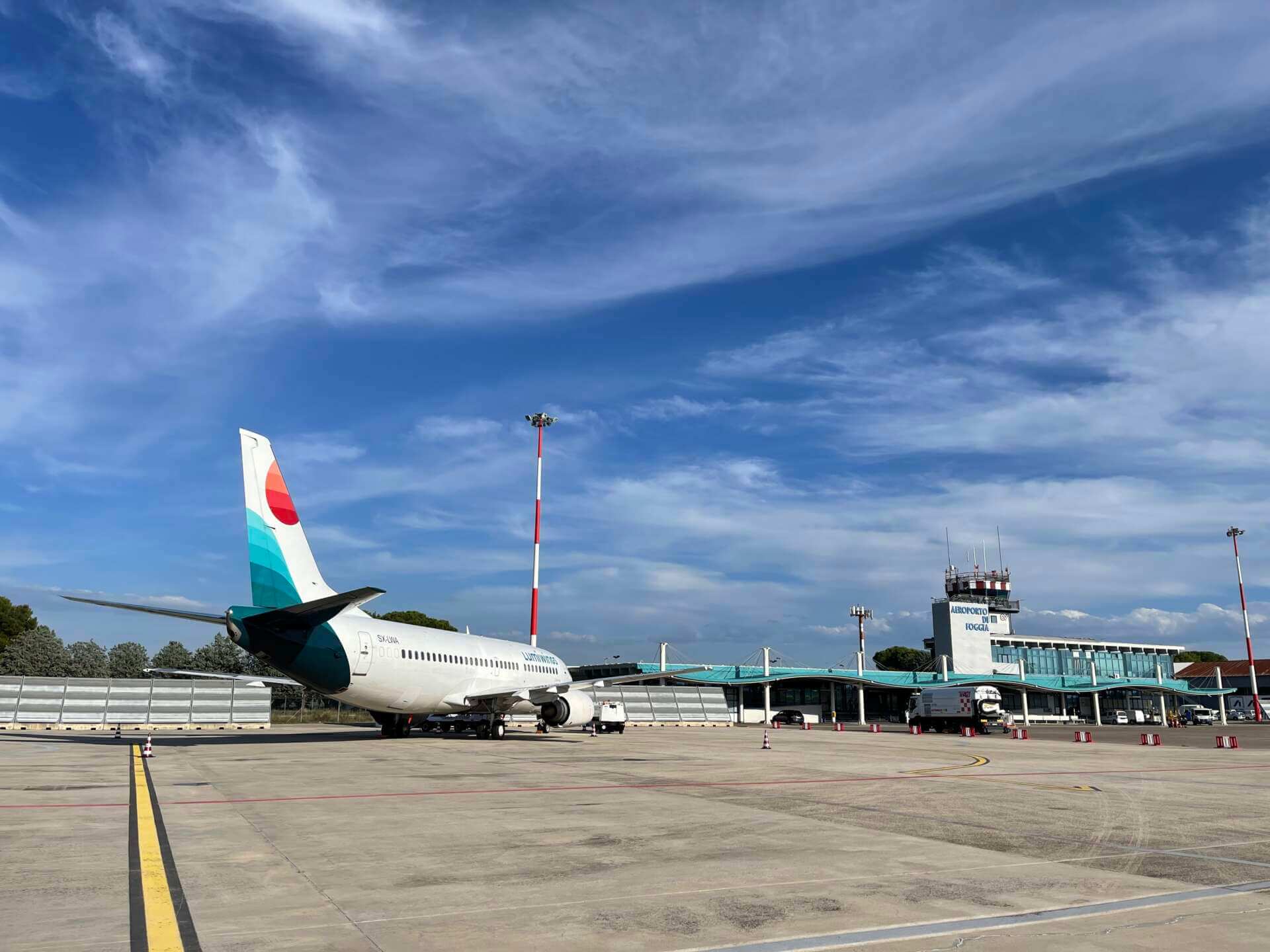 lumiwings aeroporto foggia