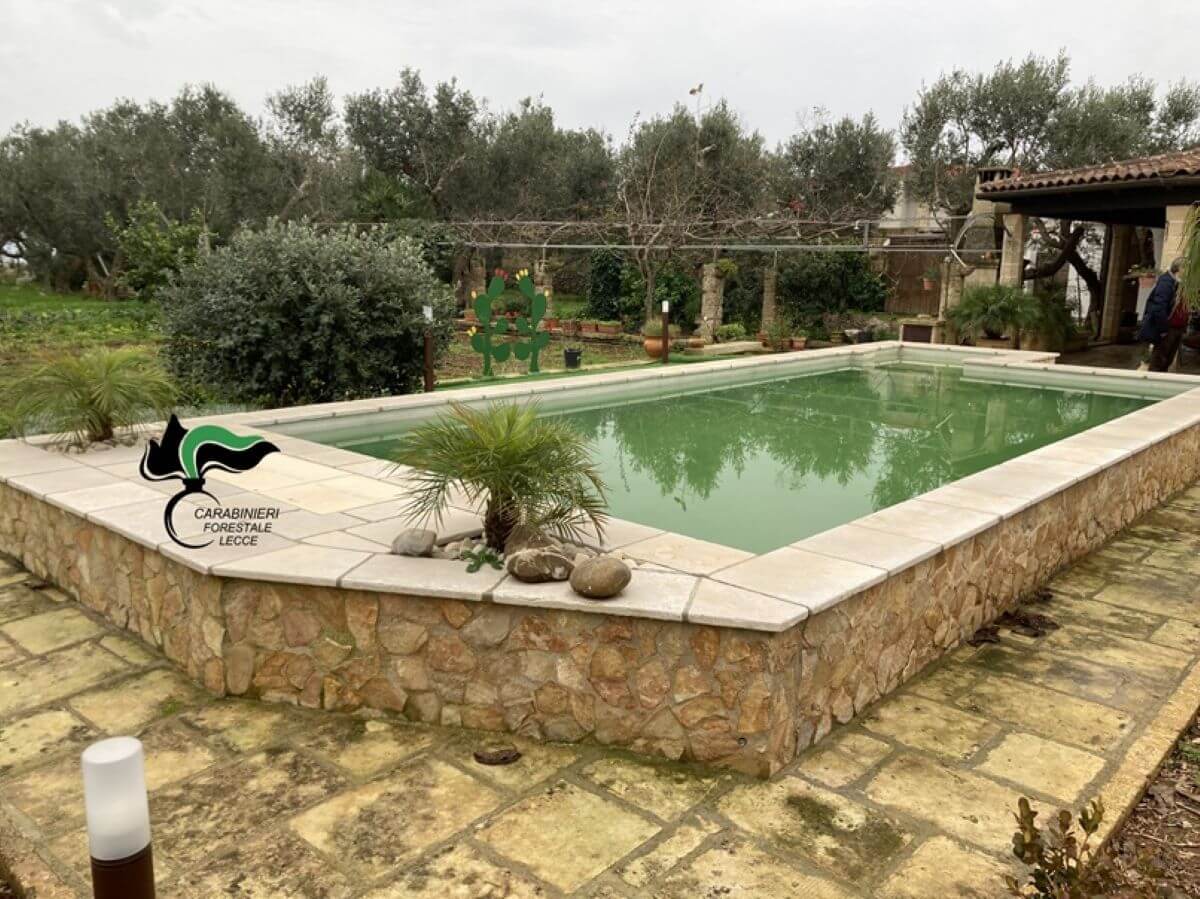 piscina abusiva tiggiano