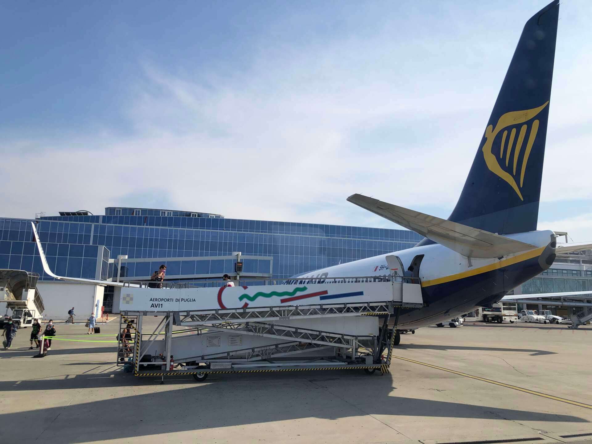 ryanair aeroporto bari