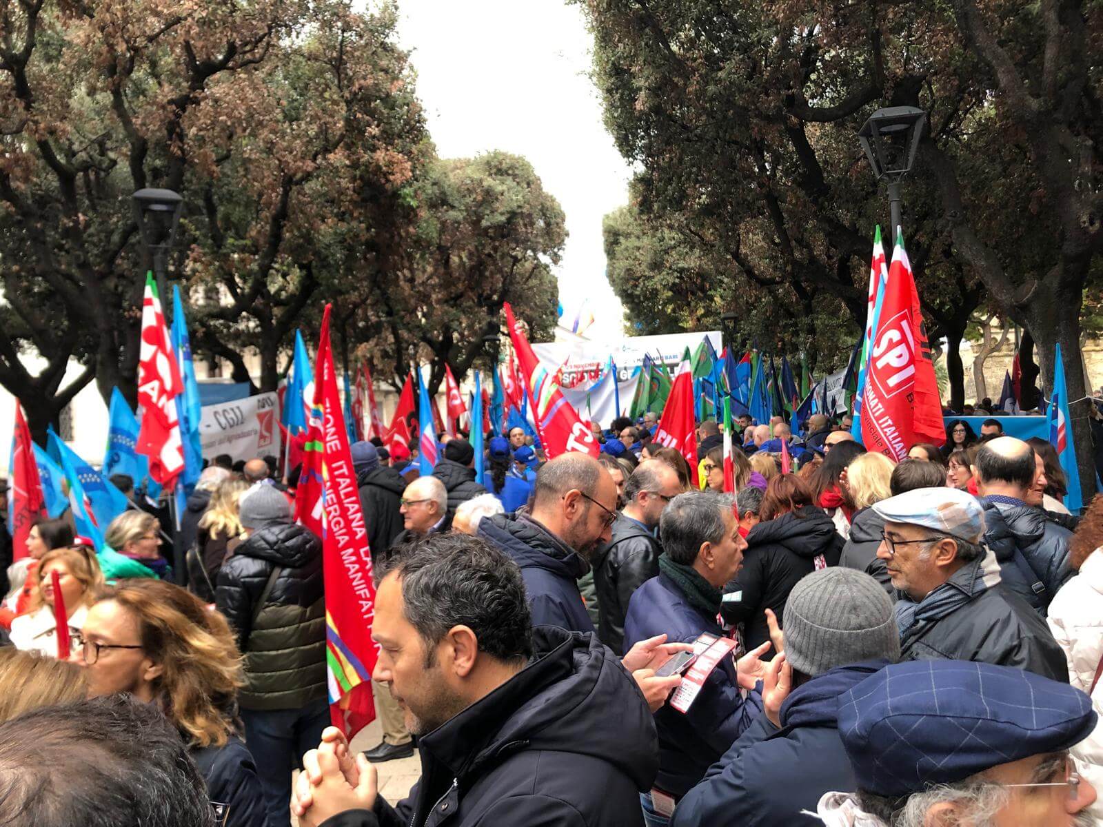 manifestazione sindacati