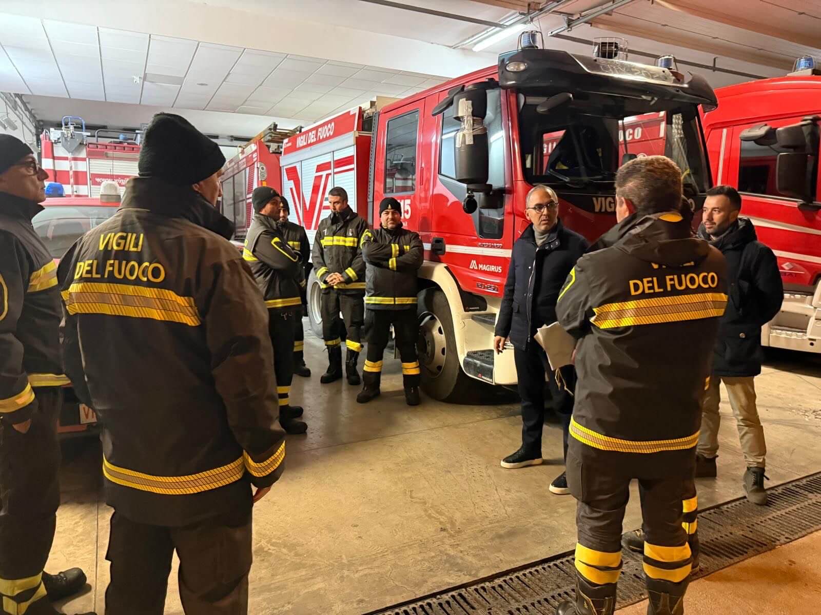 vigili del fuoco foggia