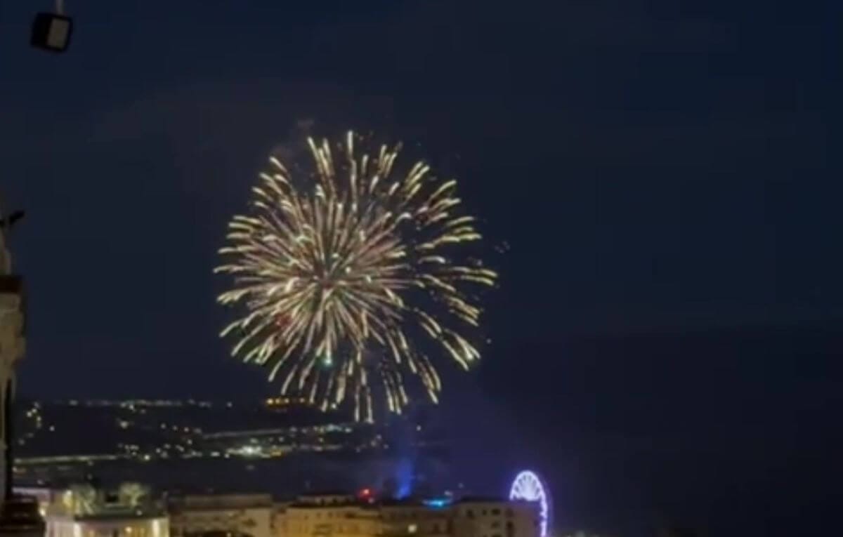 fuochi d'artificio sanremo