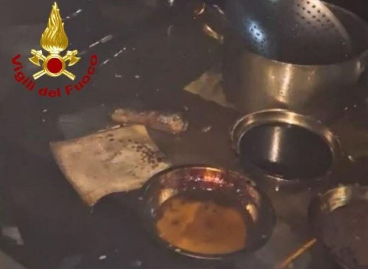 incendio ristorante bari