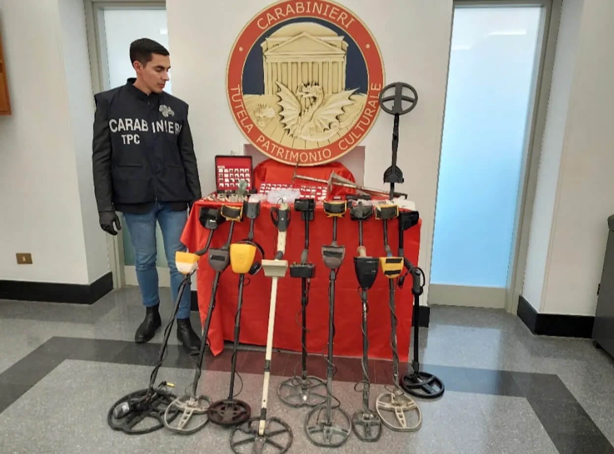 reperti archeologici carabinieri