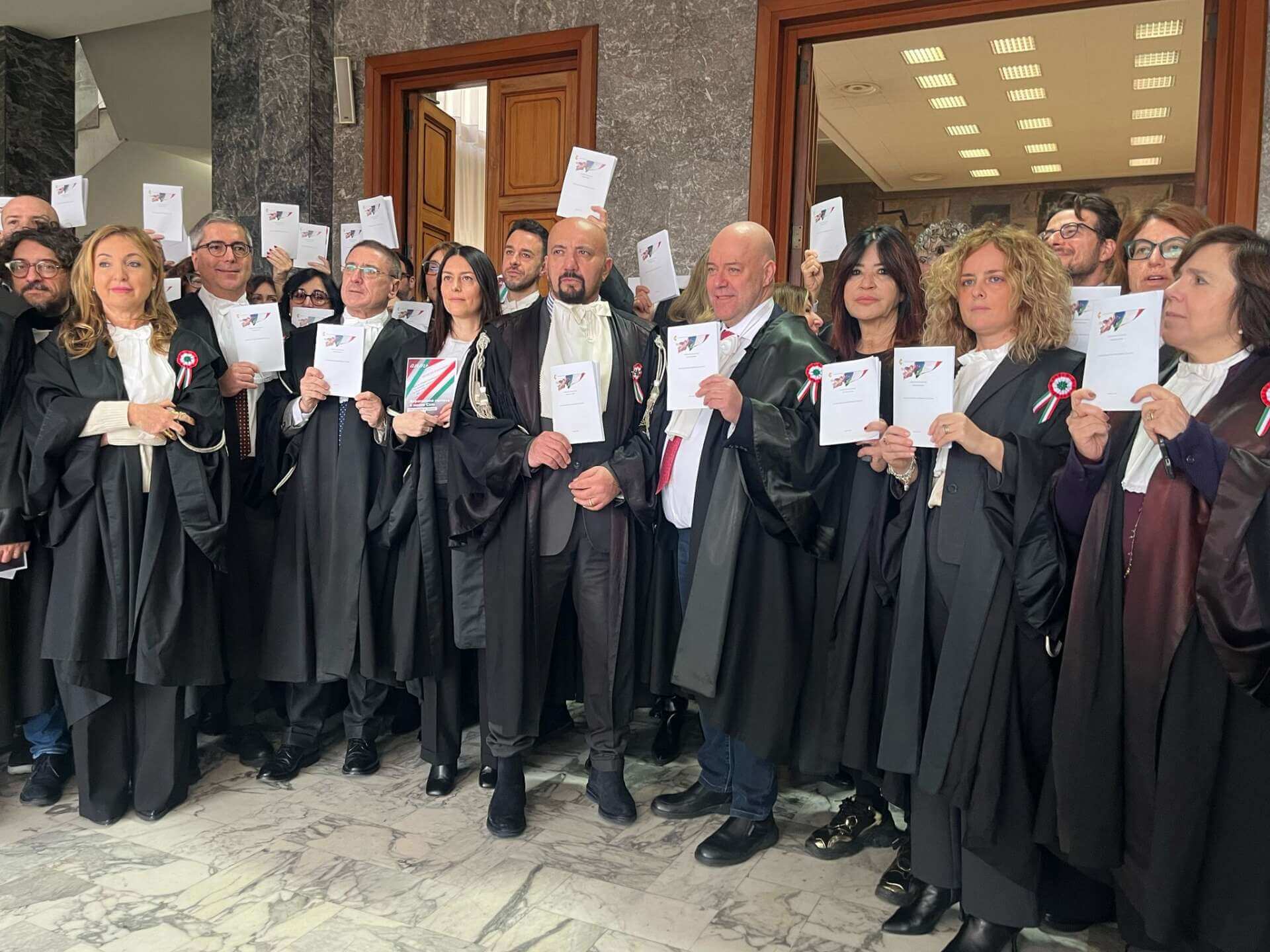 sciopero magistrati bari