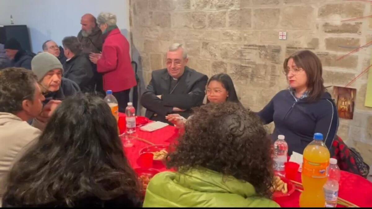 monsignor satriano senzatetto