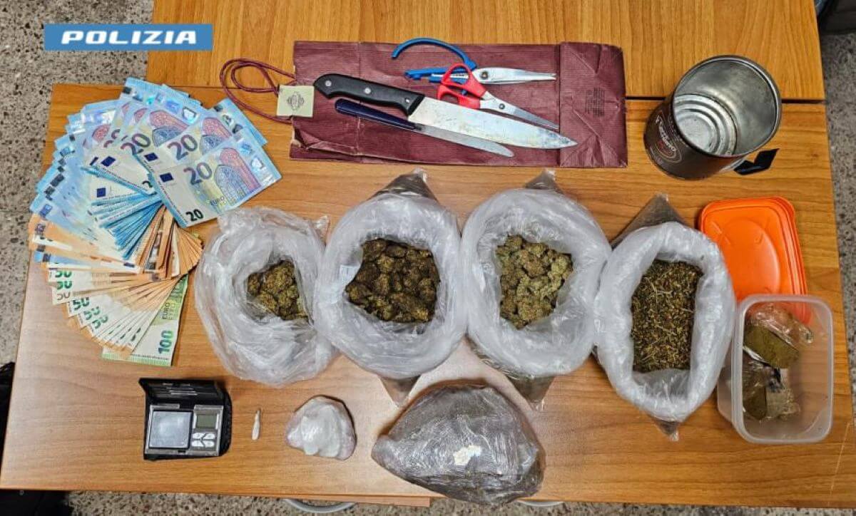 sequestro droga lecce