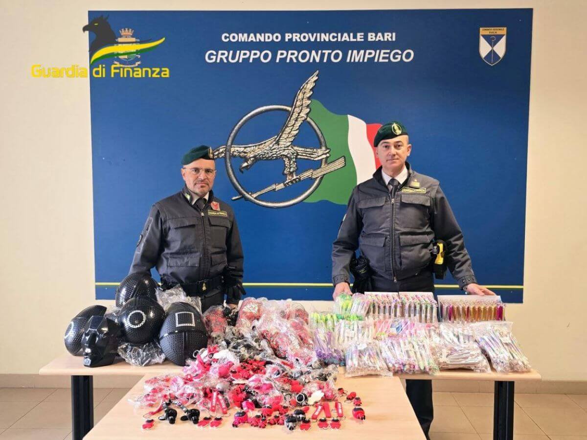 sequestro squid game bari