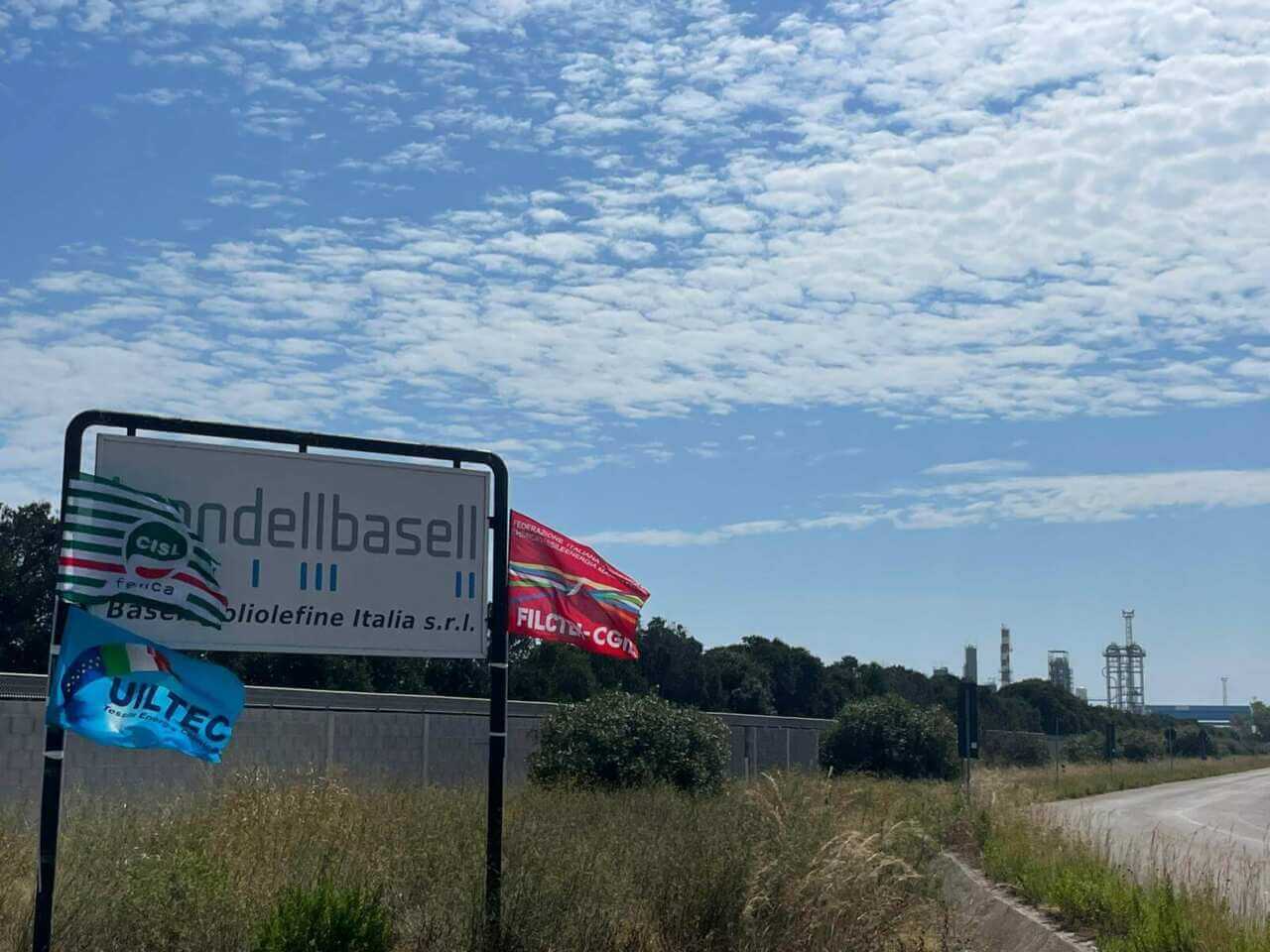 sindacati basell brindisi