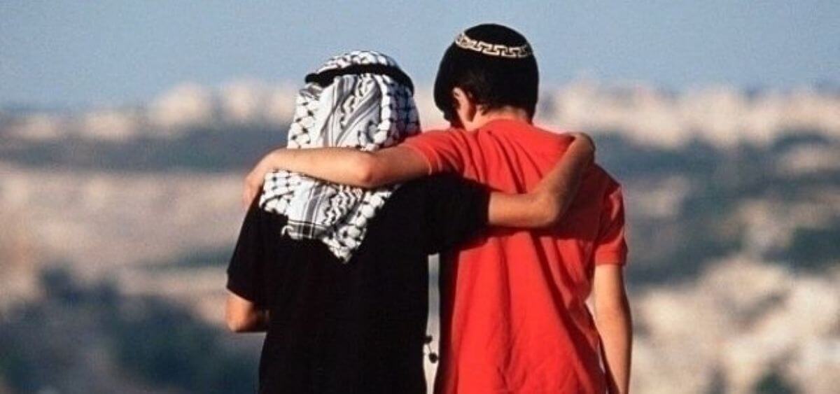 bimbi palestinese e israeliano