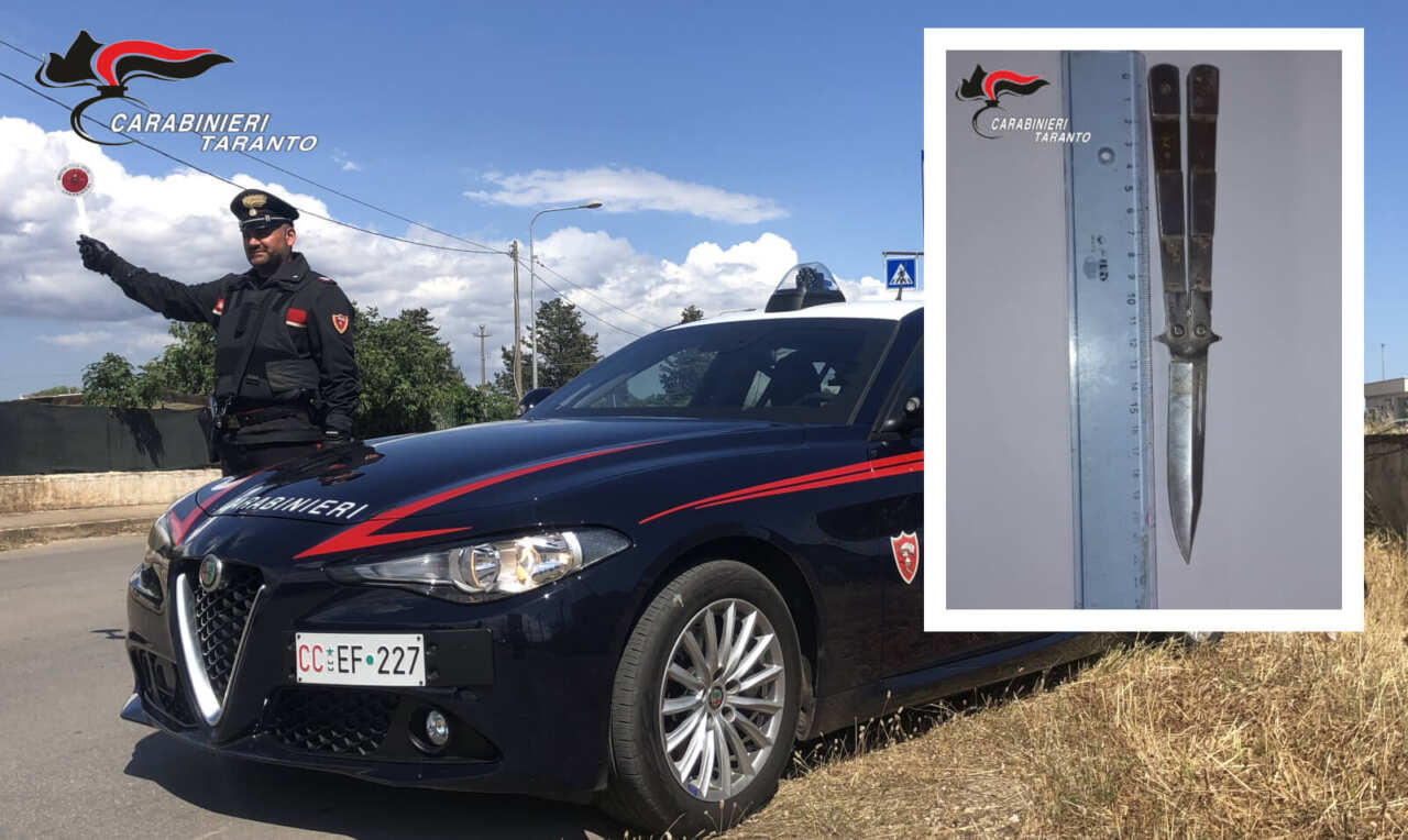 carabinieri sava rapina