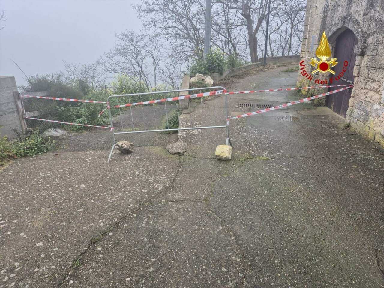 crollo montescaglioso