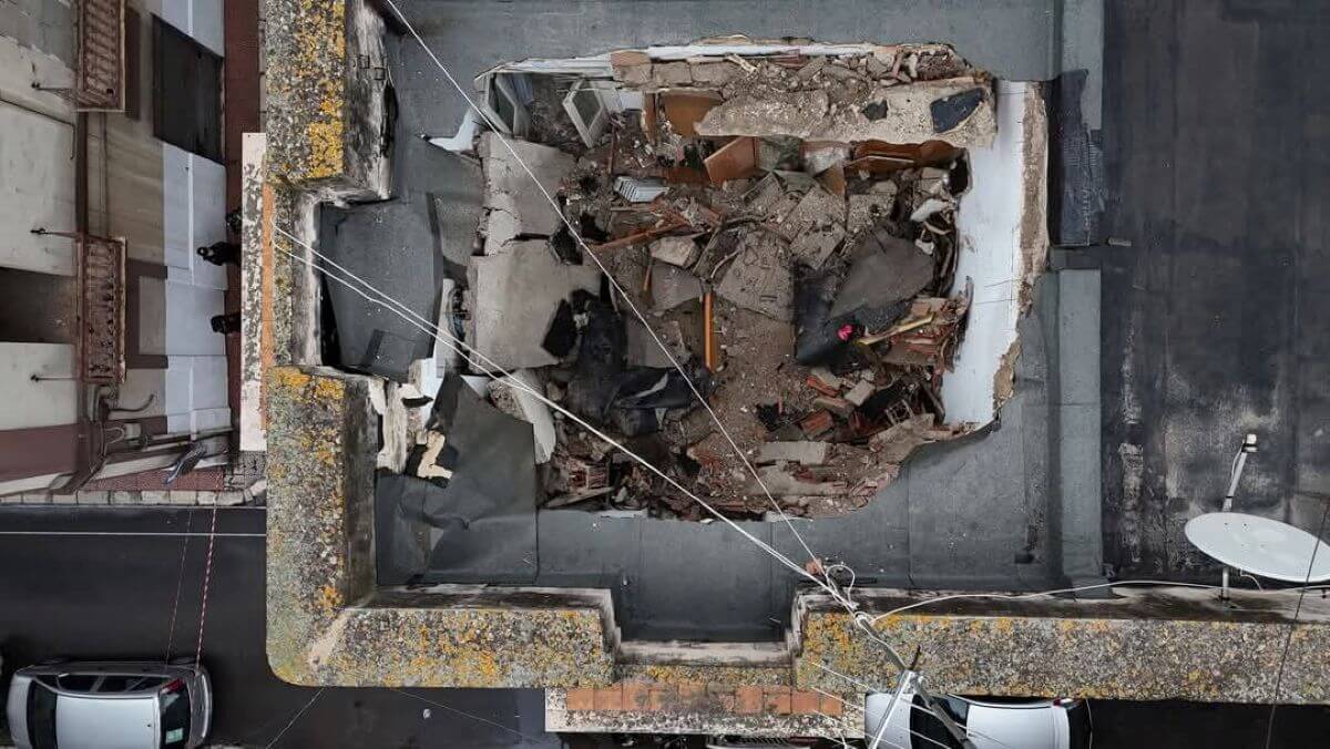 crollo solaio taranto