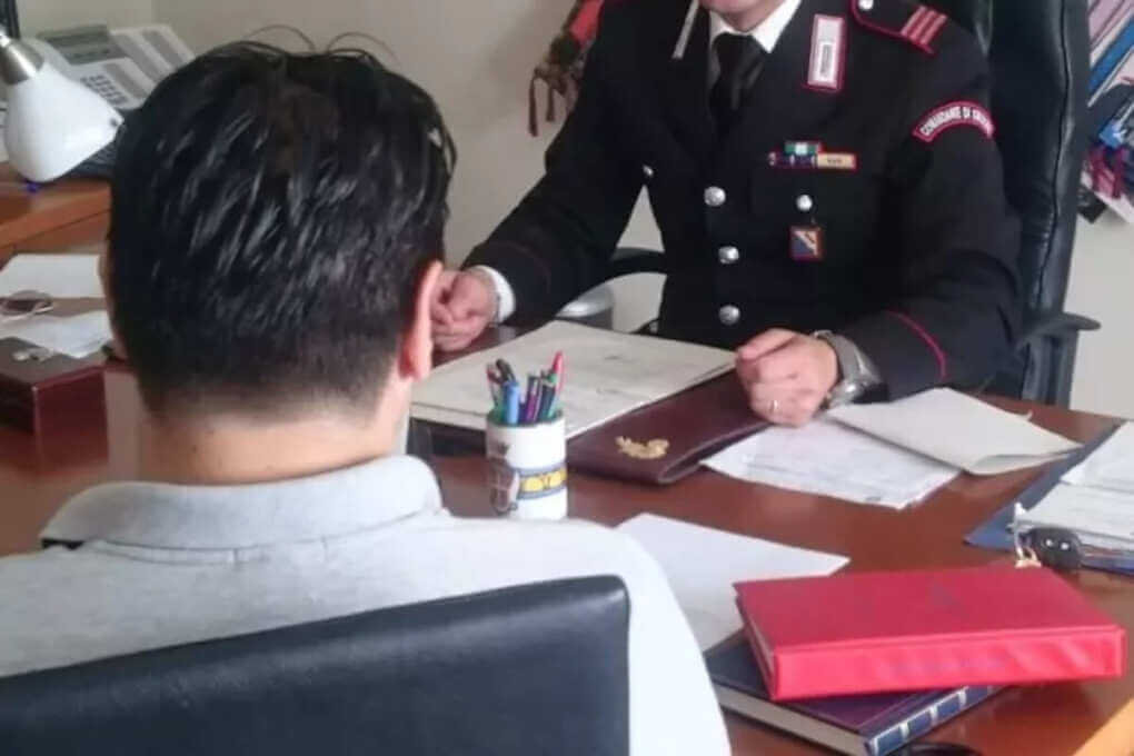 denuncia carabinieri