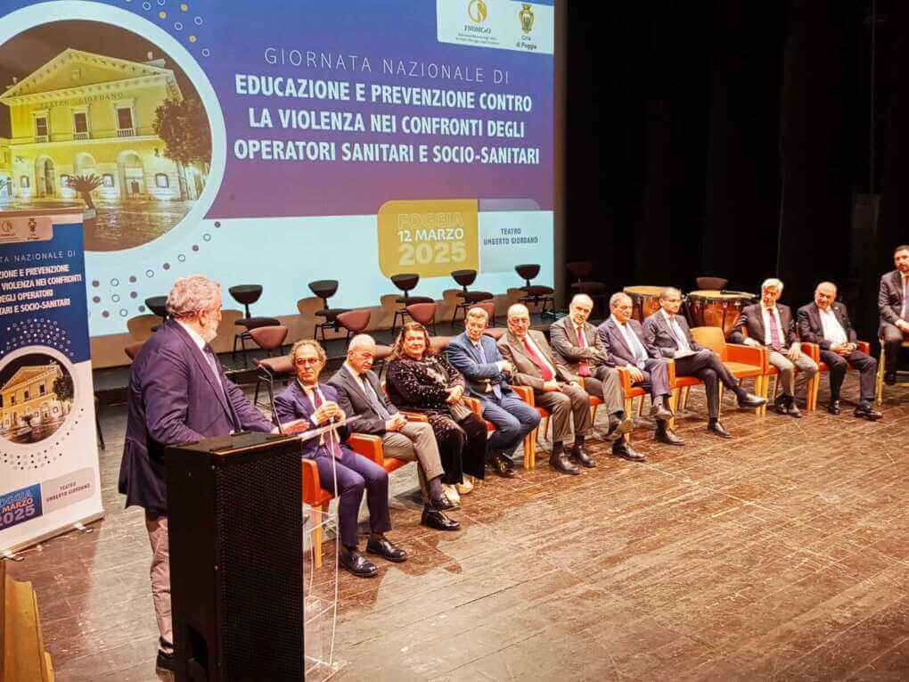 giornata violenza sanitari foggia