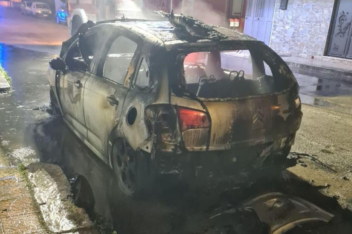 incendio auto cellino san marco