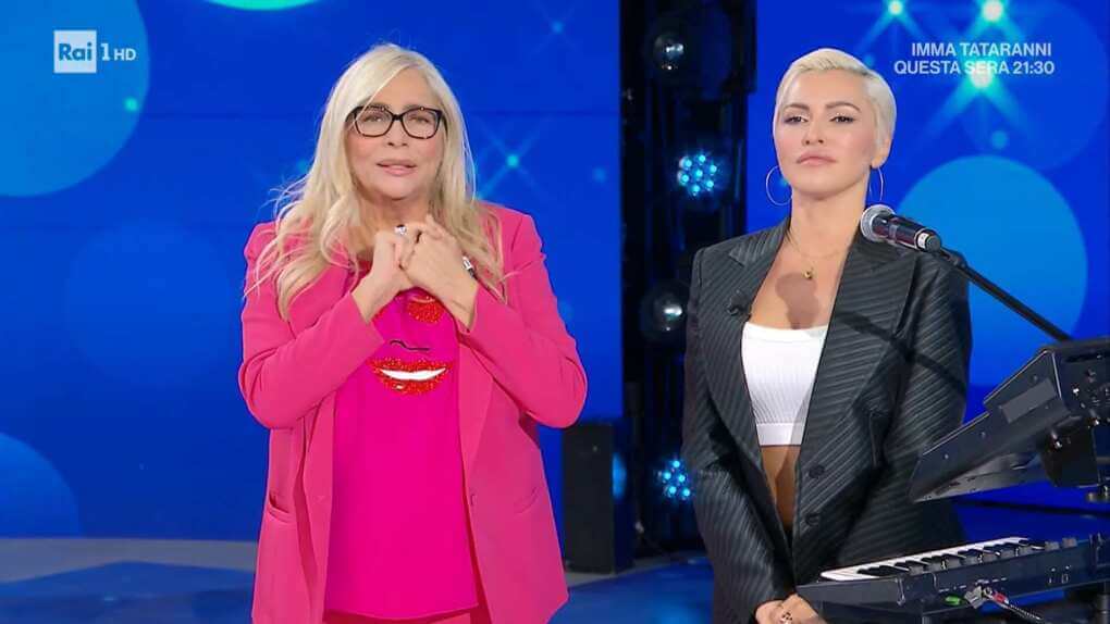 mara venier serena brancale