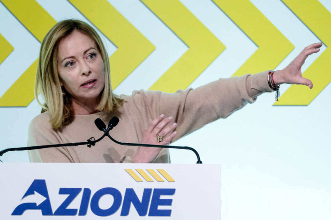 giorgia meloni azione