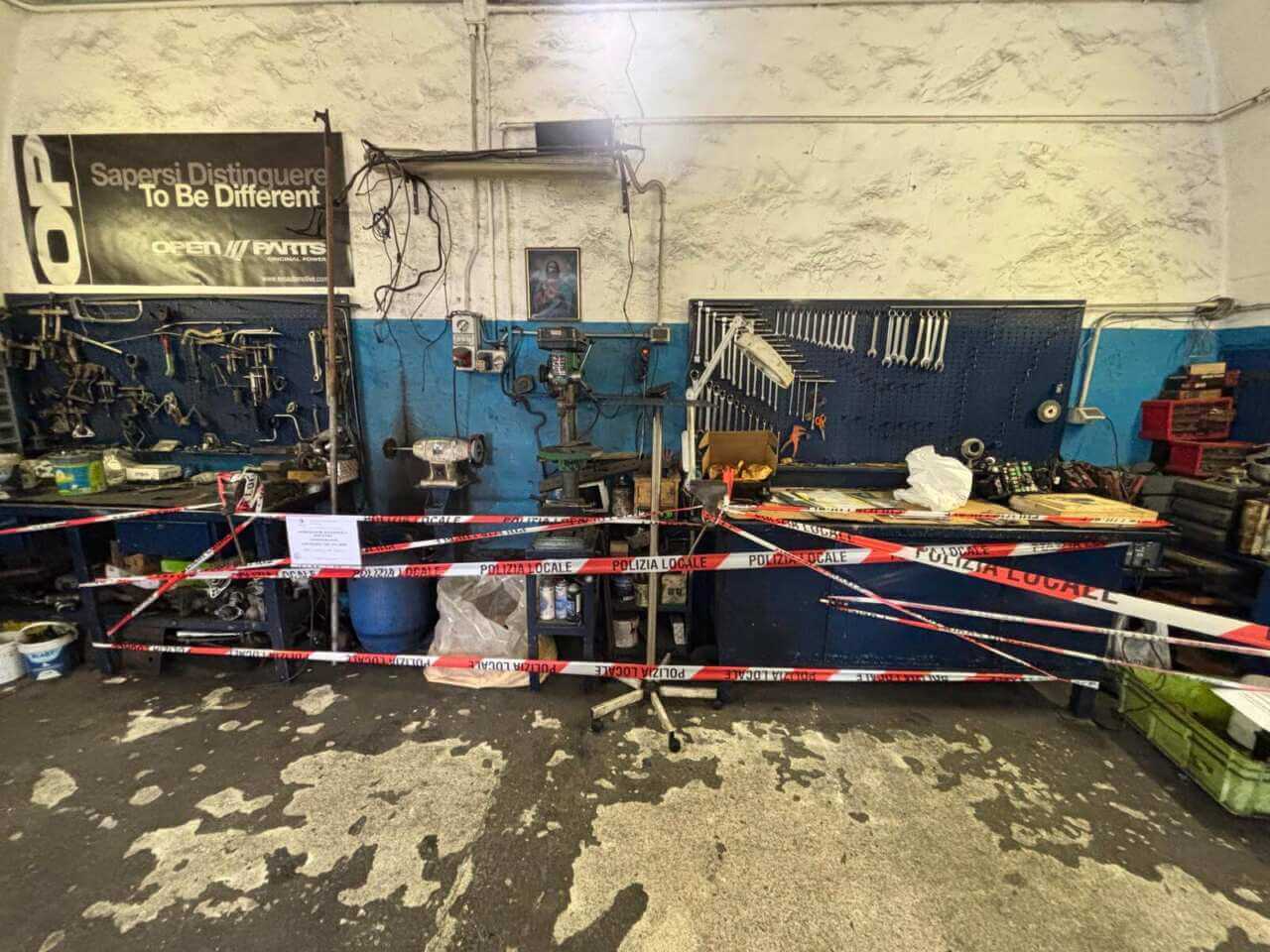 officina abusiva bari