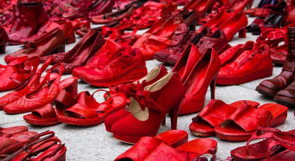 scarpe rosse