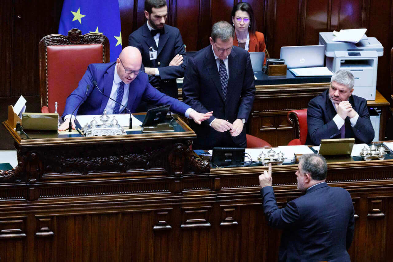 bagarre camera ventotene