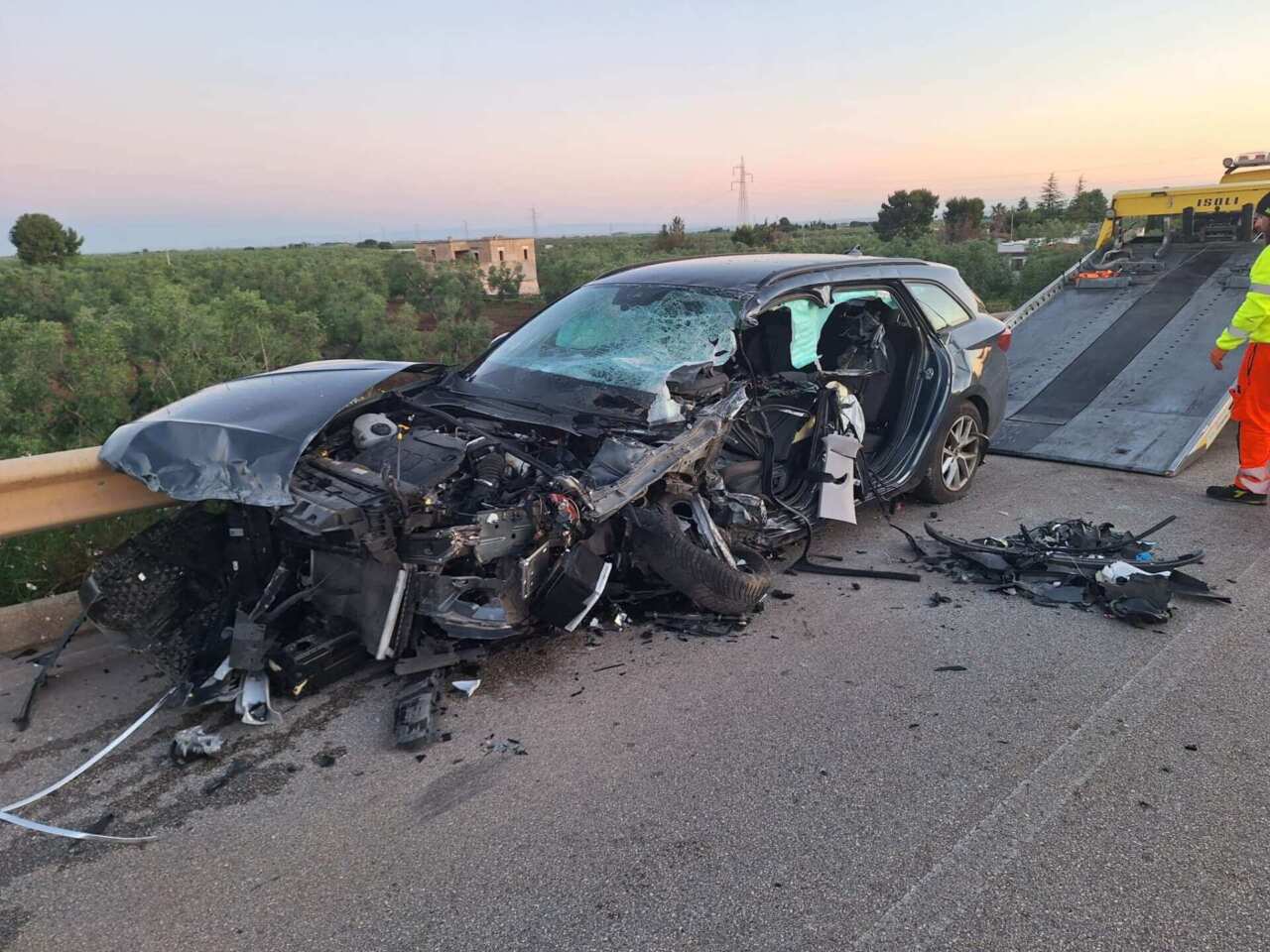 incidente corato bisceglie
