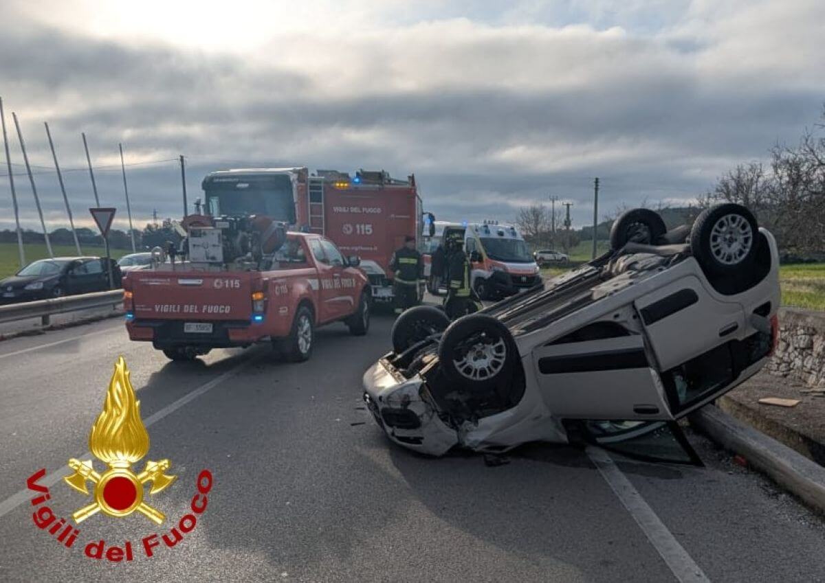 incidente provinciale putignano alberobello