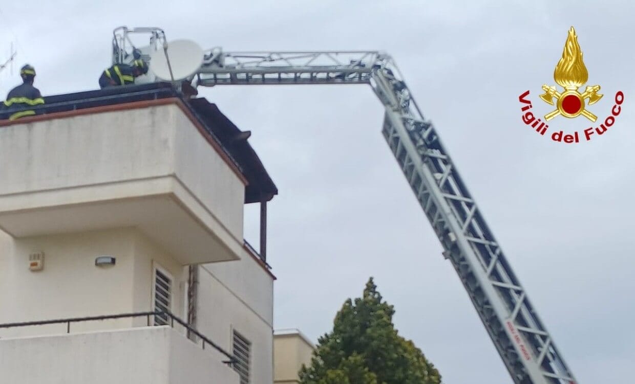 vigili del fuoco vento