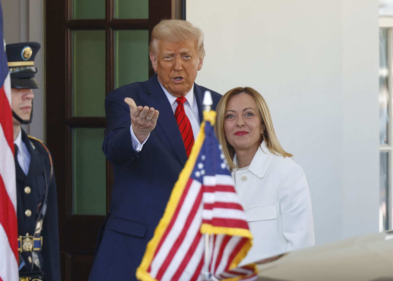 meloni trump