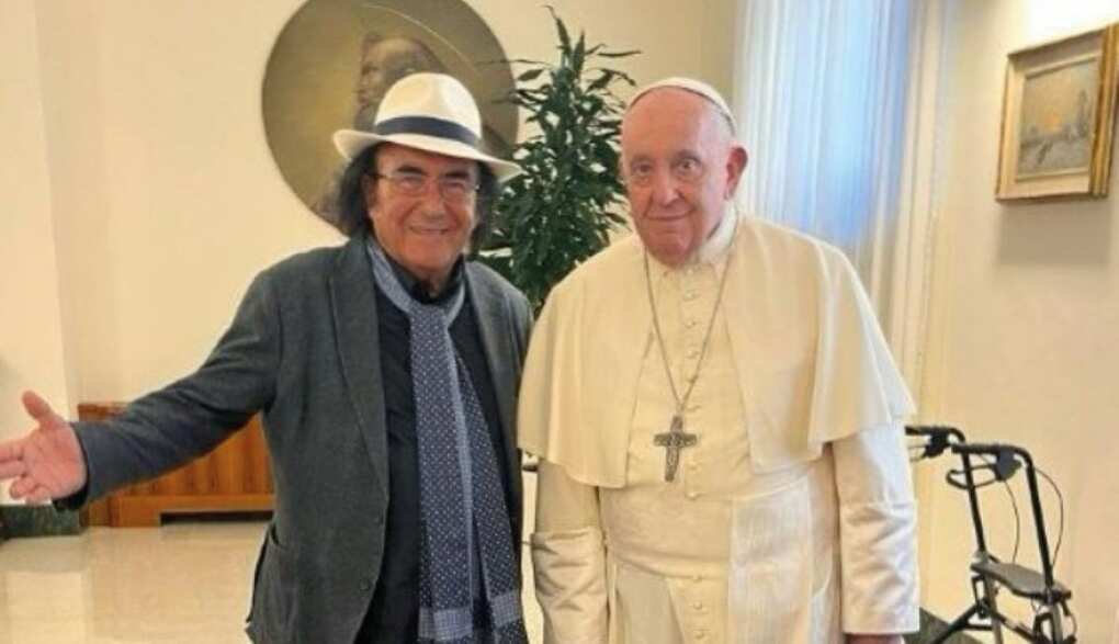 al bano papa francesco