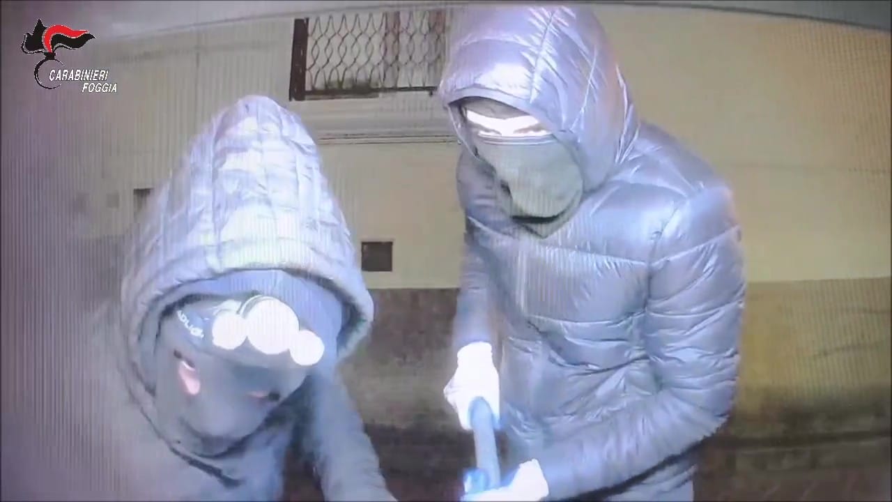 assalto bancomat san marco in lamis