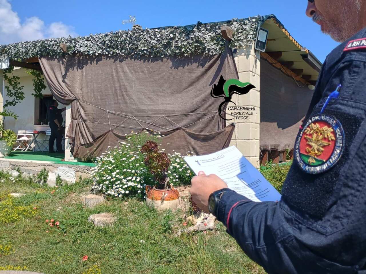 cantiere abusivo san foca