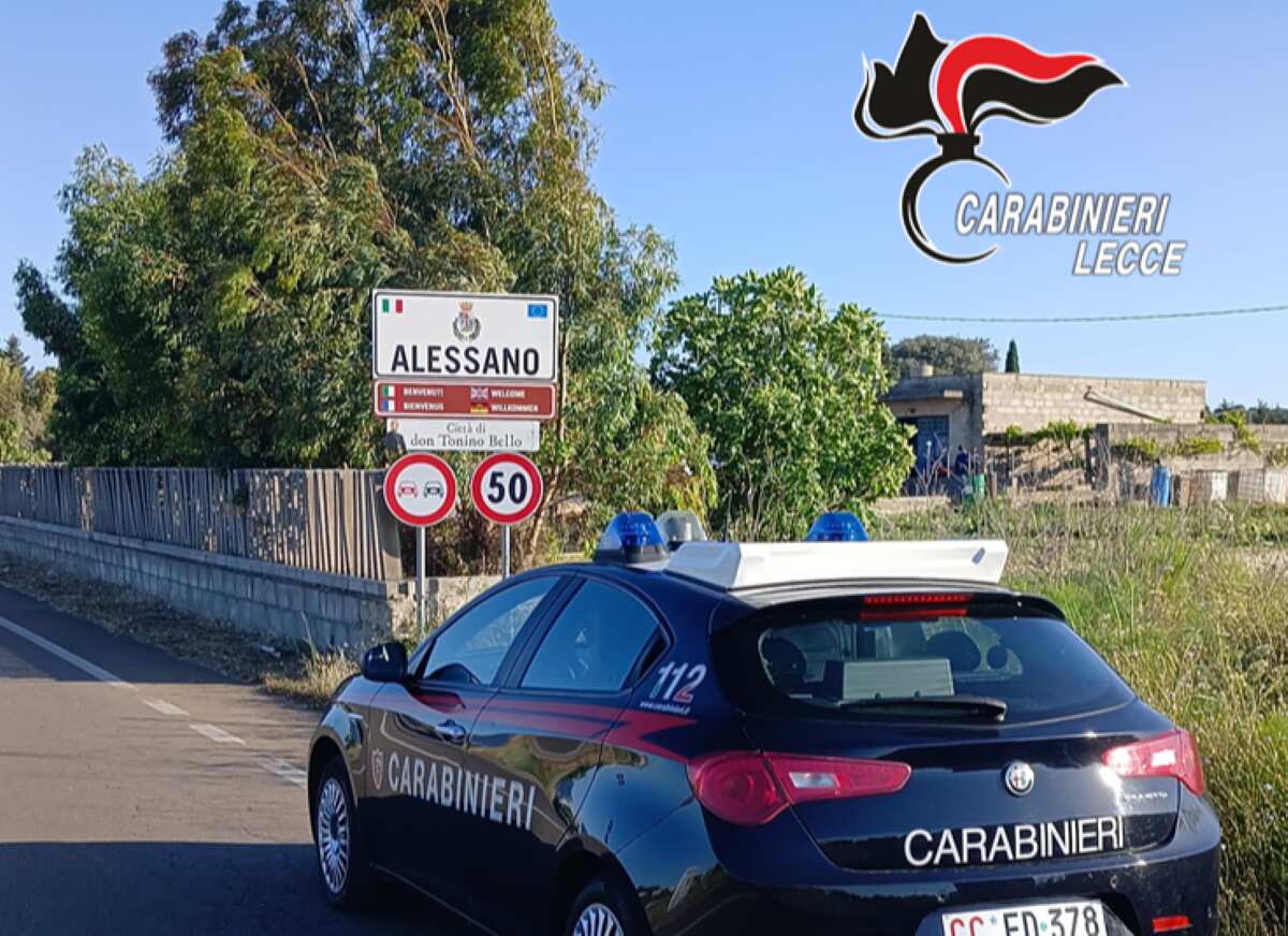 carabinieri alessano