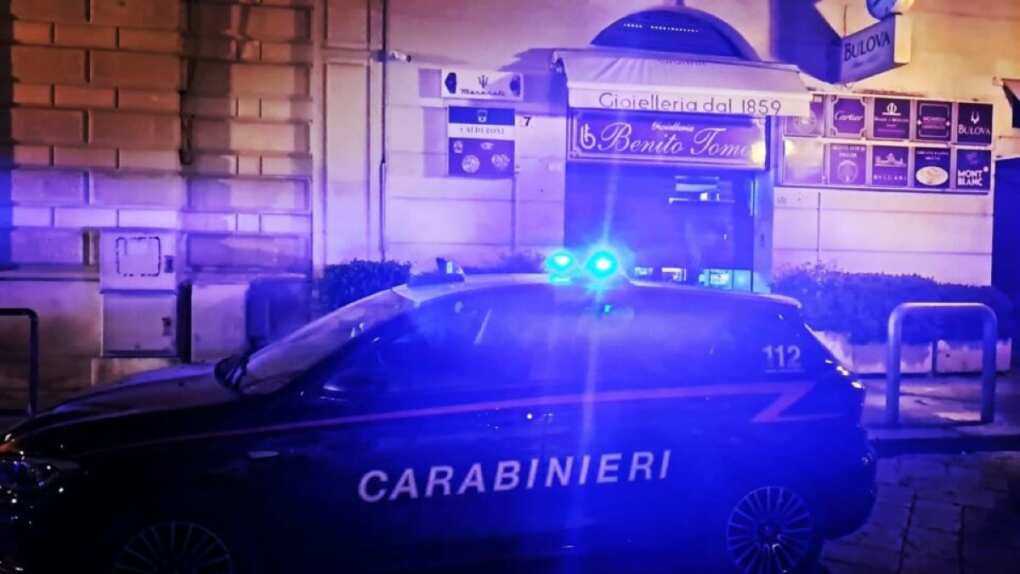 carabinieri gioielleria maglie