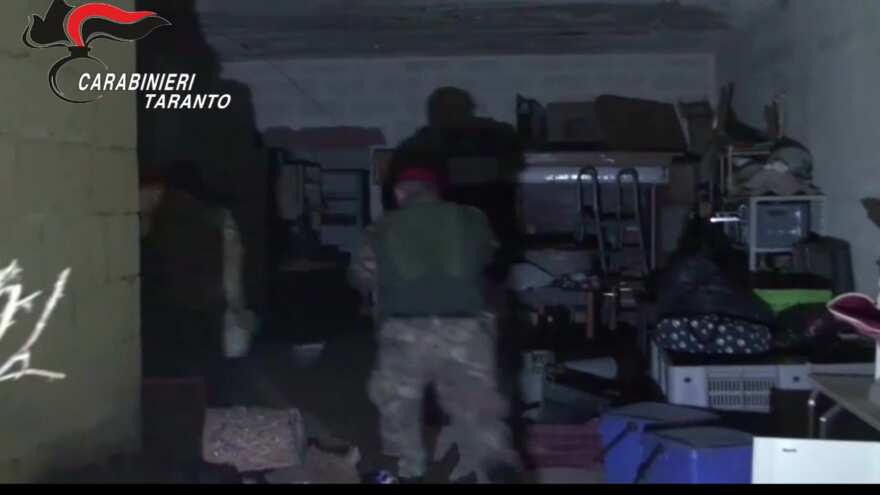 carabinieri taranto droga