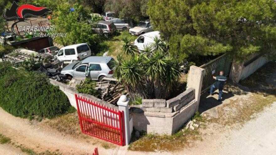 carcasse auto manduria