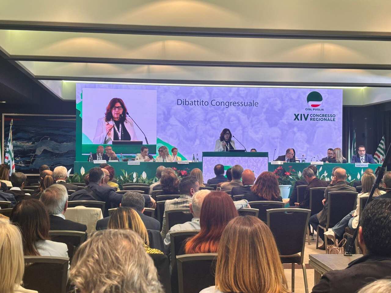 daniela fumarola congresso cisl puglia