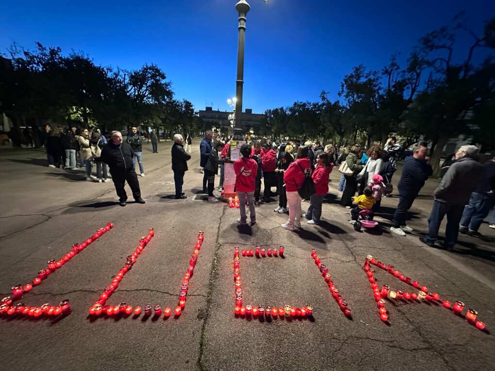 fiaccolata per lucia chiapperini