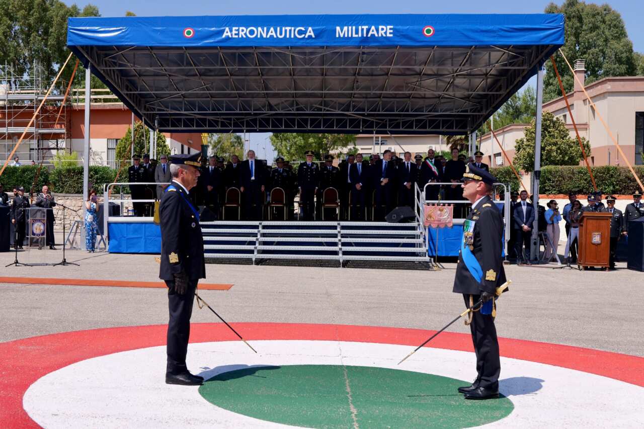 cambio comando terza regione aerea aeronautica militare