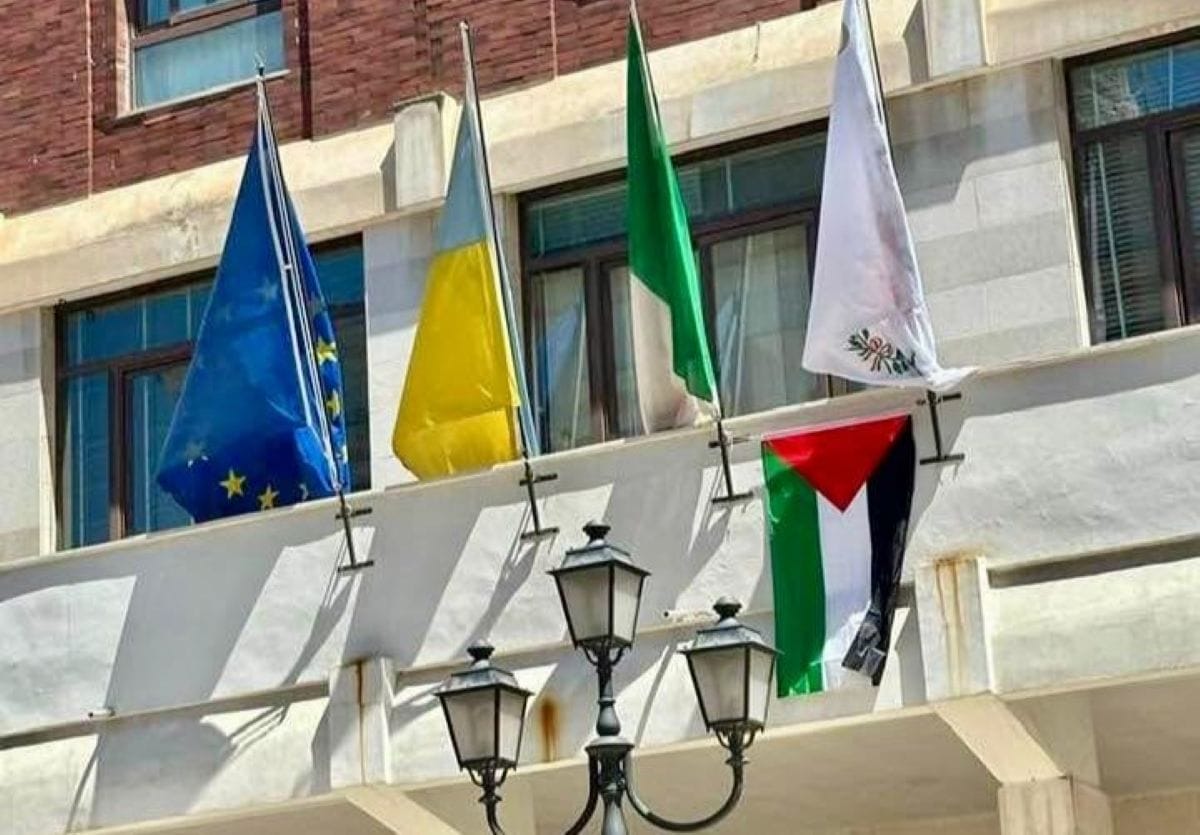 bandiera palestina barletta