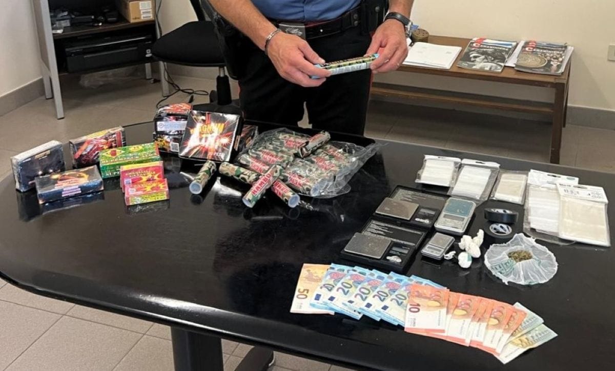 droga esplosivo palmariggi