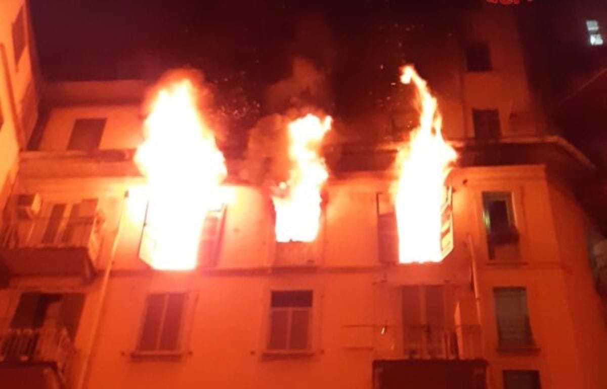 incendio appartamento milano