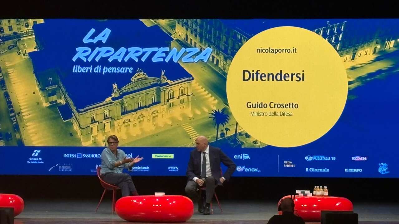 crosetto la ripartenza