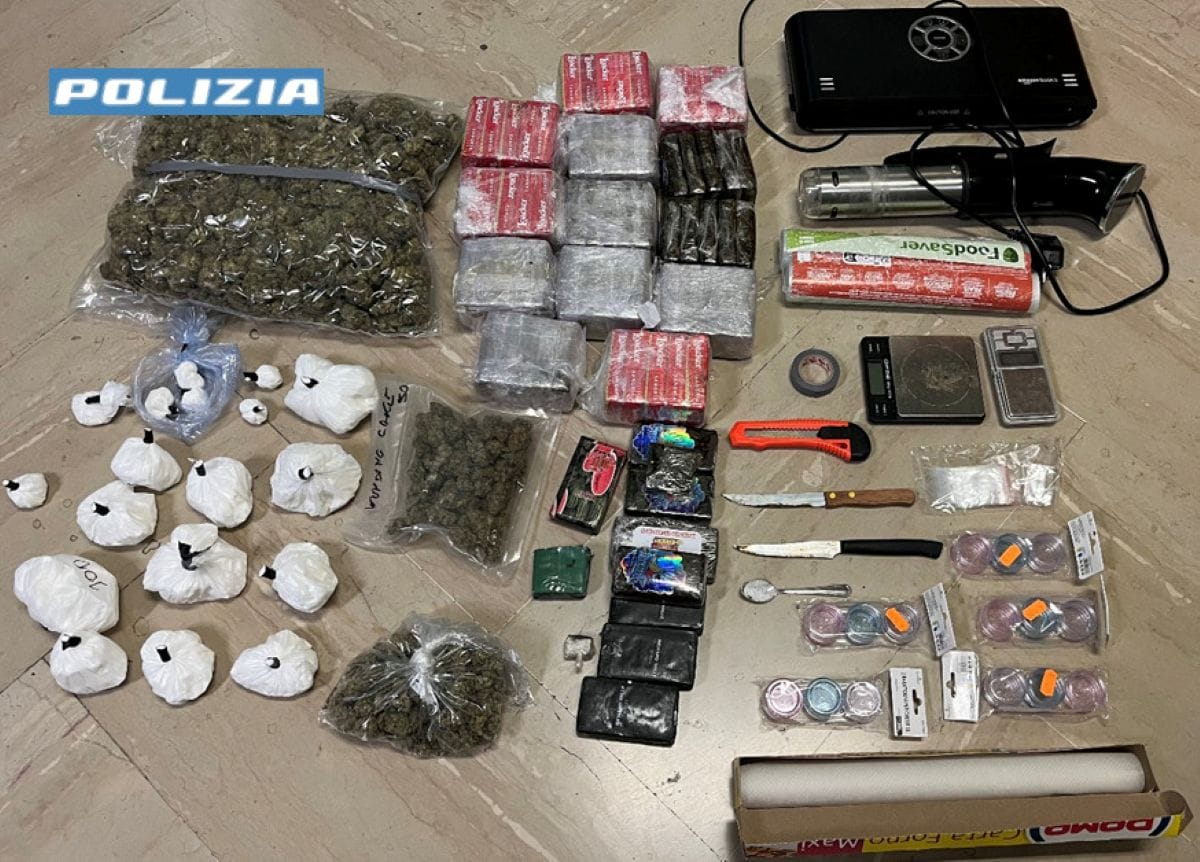 droga sequestrata noicattaro