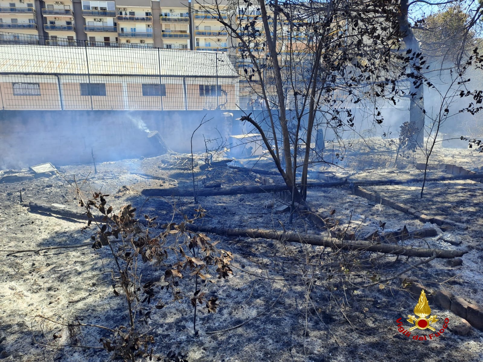 incendio mercato ortofrutticolo